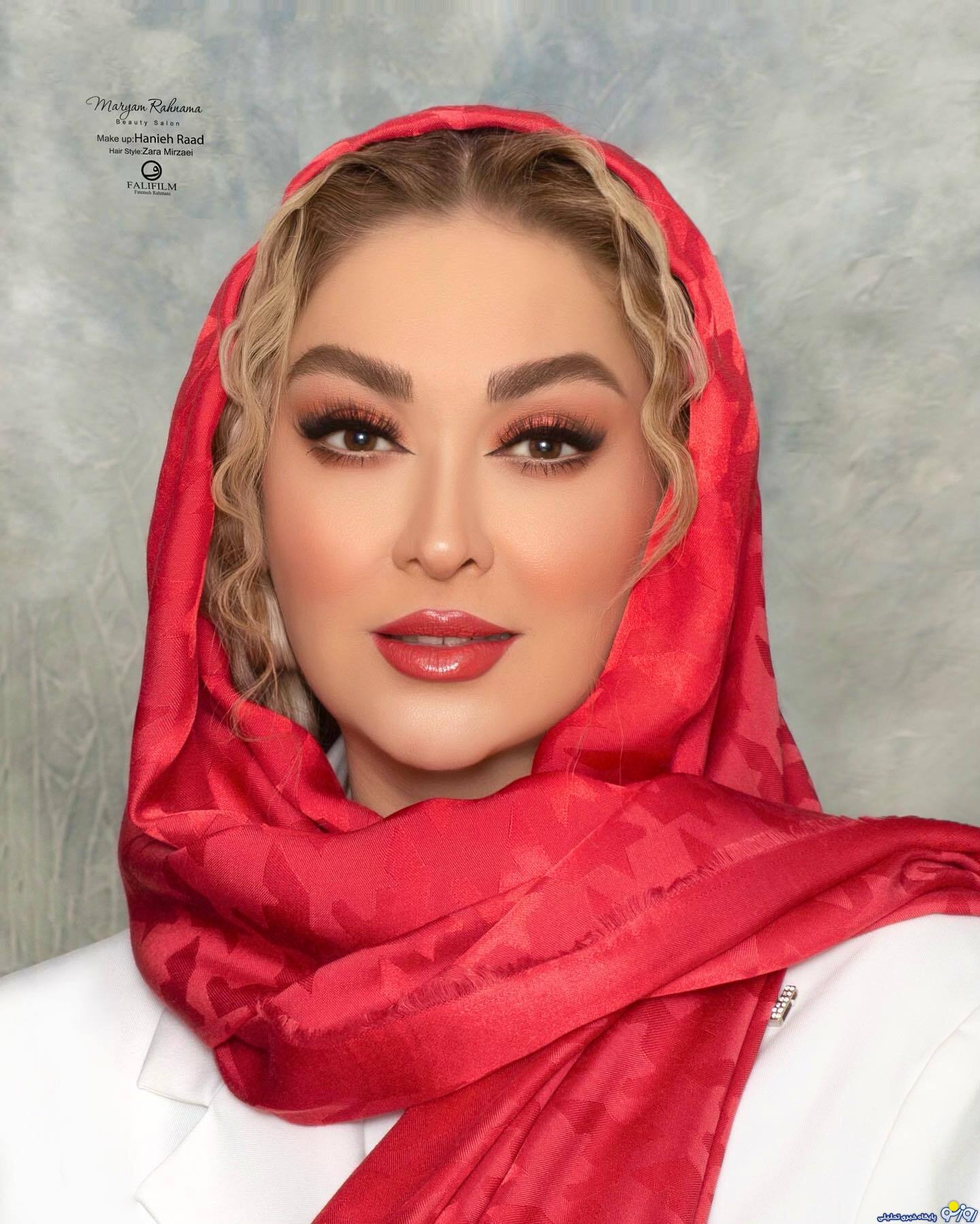 عکس جدید الهام حمیدی با آرایش غلیظ عکس جدید الهام حمیدی با آرایش غلیظ