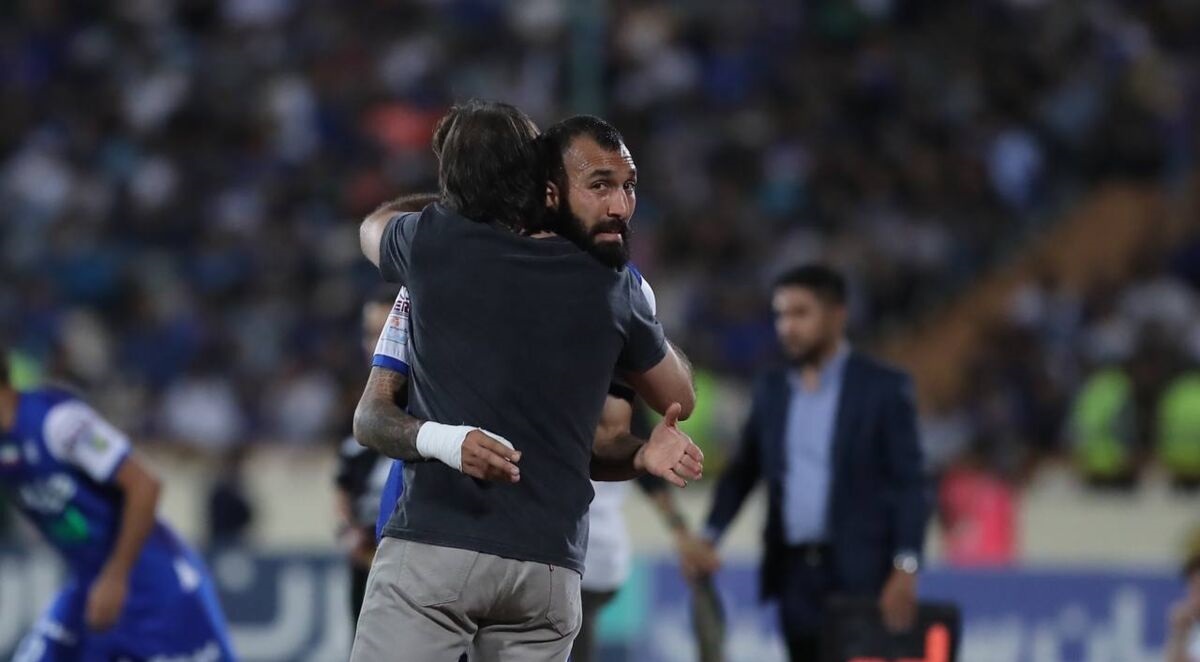 ستاره استقلال پدر شد ستاره استقلال پدر شد