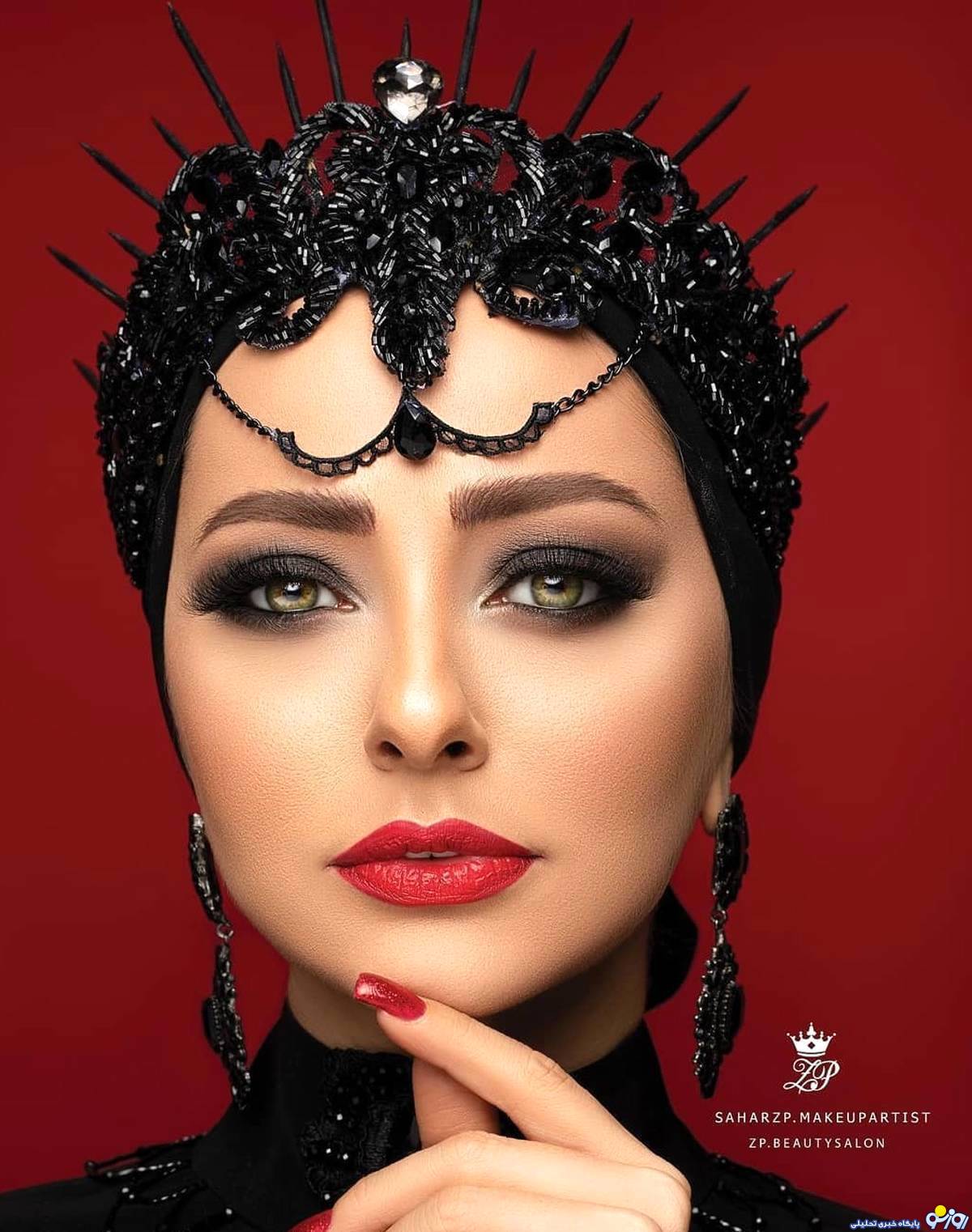 گرد و خاک نفیسه روشن با تیپ جدید/عکس گرد و خاک نفیسه روشن با تیپ جدید/عکس