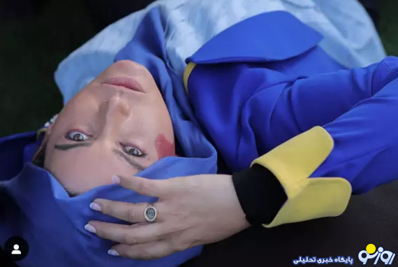 عکس جلف خانم بازیگر که باور نمی کنید !