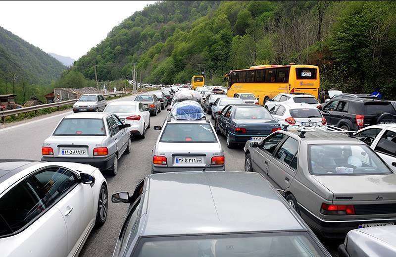 وضعیت جاده‌ها و راه‌ها، امروز ۲۵ مرداد ۱۴۰۲ / ترافیک نیمه سنگین در هراز
