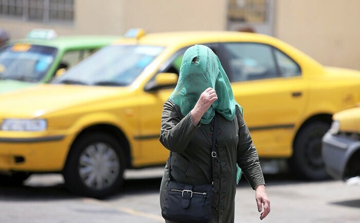 دمای هوای تهران به ۴۰ درجه می‌رسد