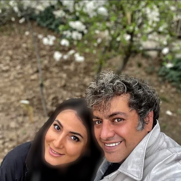 مرد جذابی که شوهر زیباترین خانم بازیگر ایرانی است + عکس