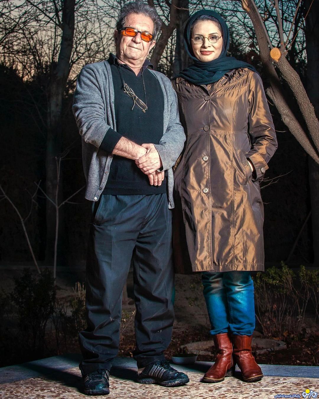 تصاویری خاص از داریوش مهرجویی و همسرش