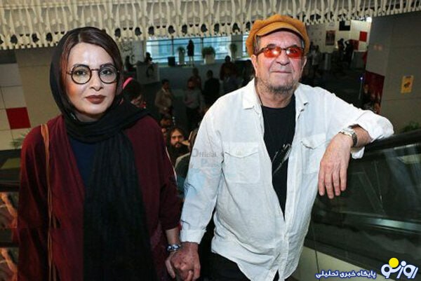 تصاویری خاص از داریوش مهرجویی و همسرش
