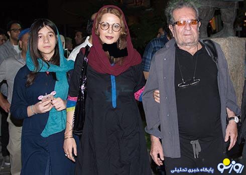 تصاویری خاص از داریوش مهرجویی و همسرش