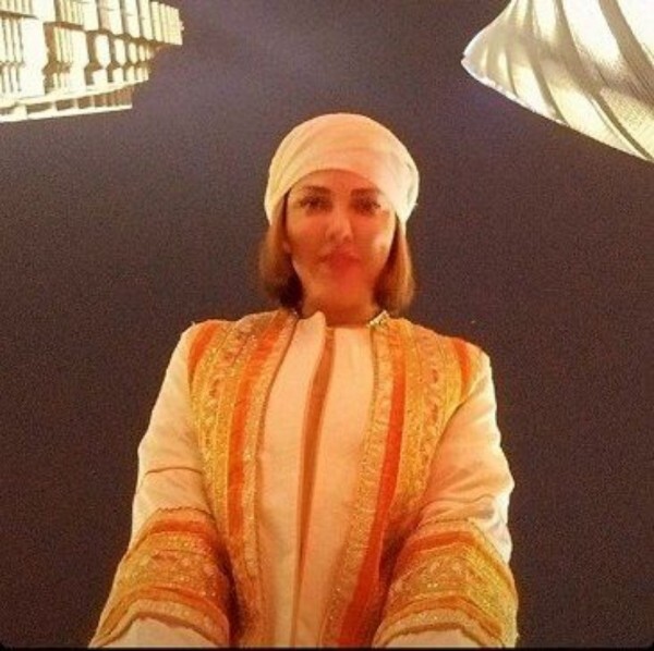 تیپ متفاوت لیلا اوتادی در چین/عکس