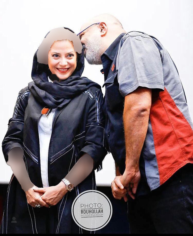 عکس نامشروع چسبیدن بازیگر مرد به طناز طباطبایی