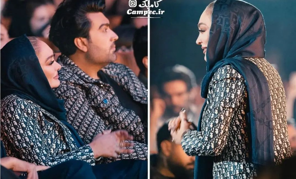 تیپ جذاب الهام حمیدی در کنسرت /عکس