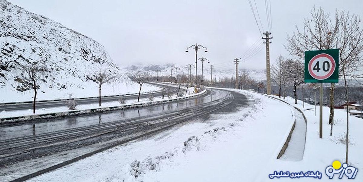 بارش ۲۱ سانتیمتری برف در ملاده شهمیرزاد