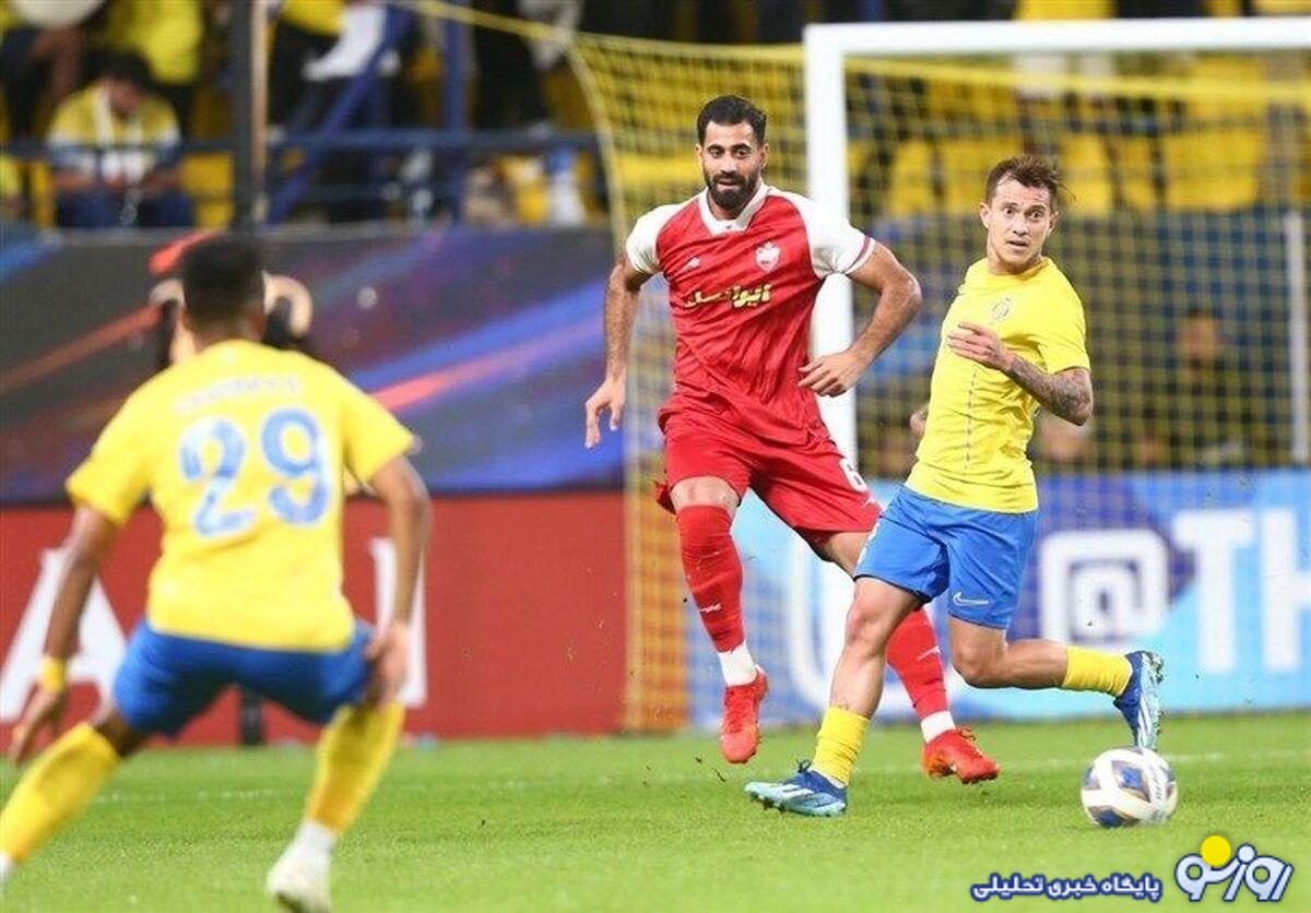 تقلب النصر از روی دست پرسپولیس