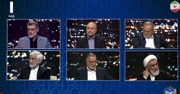 حرف‌های داغ نامزدهای انتخابات ریاست‌جمهوری درمرحله سوم مناظره +اینفوگرافیک