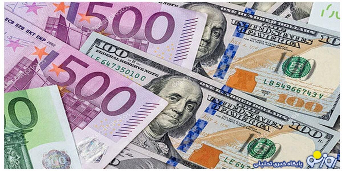 جدول قیمت دلار و یورو چهارشنبه ۱۰ مرداد ۱۴۰۳