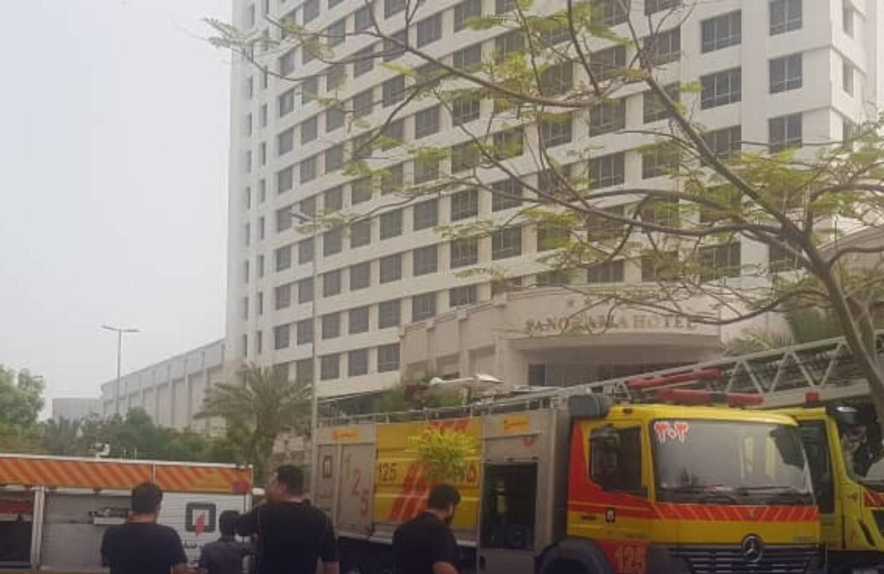 سانحه آتش‌سوزی در برج دیپلمات جزیره کیش