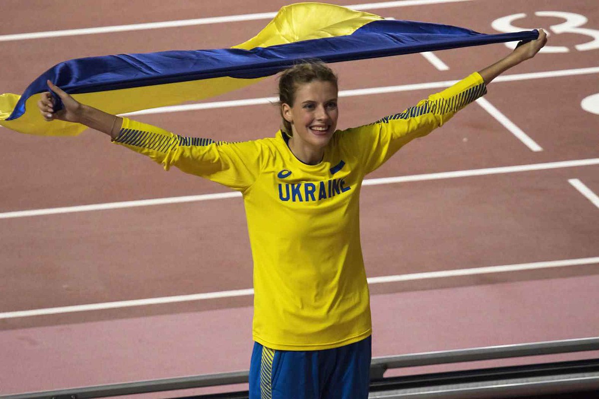 این خانم اوکراینی حواس تماشاچیان المپیک را پرت کرد