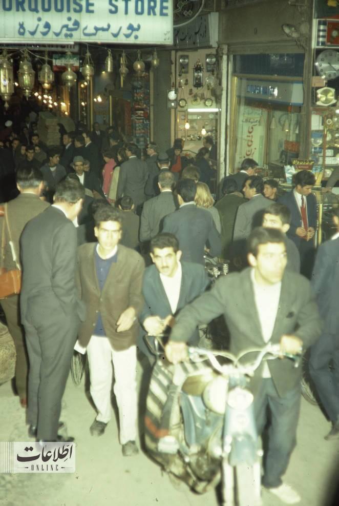 شلوغ‌ترین و خلوت‌ترین محله تهران در ۶۰ سال پیش
