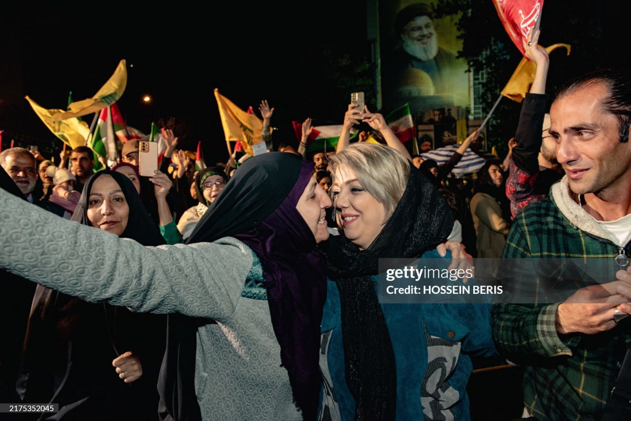 قاب خاصی که از تجمع میدان فلسطین وایرال شد