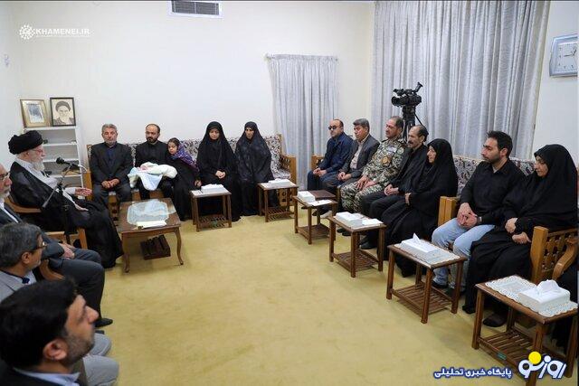 رهبر انقلاب: شهادت عزیزان پدافند هوایی، برجسته و مهم است