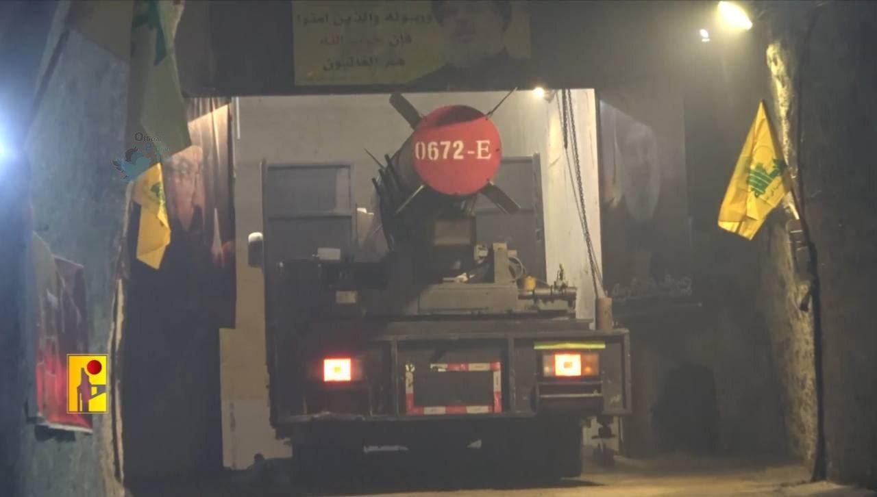 حزبالله از شهر زیرزمینی موشکیاش رونمایی کرد