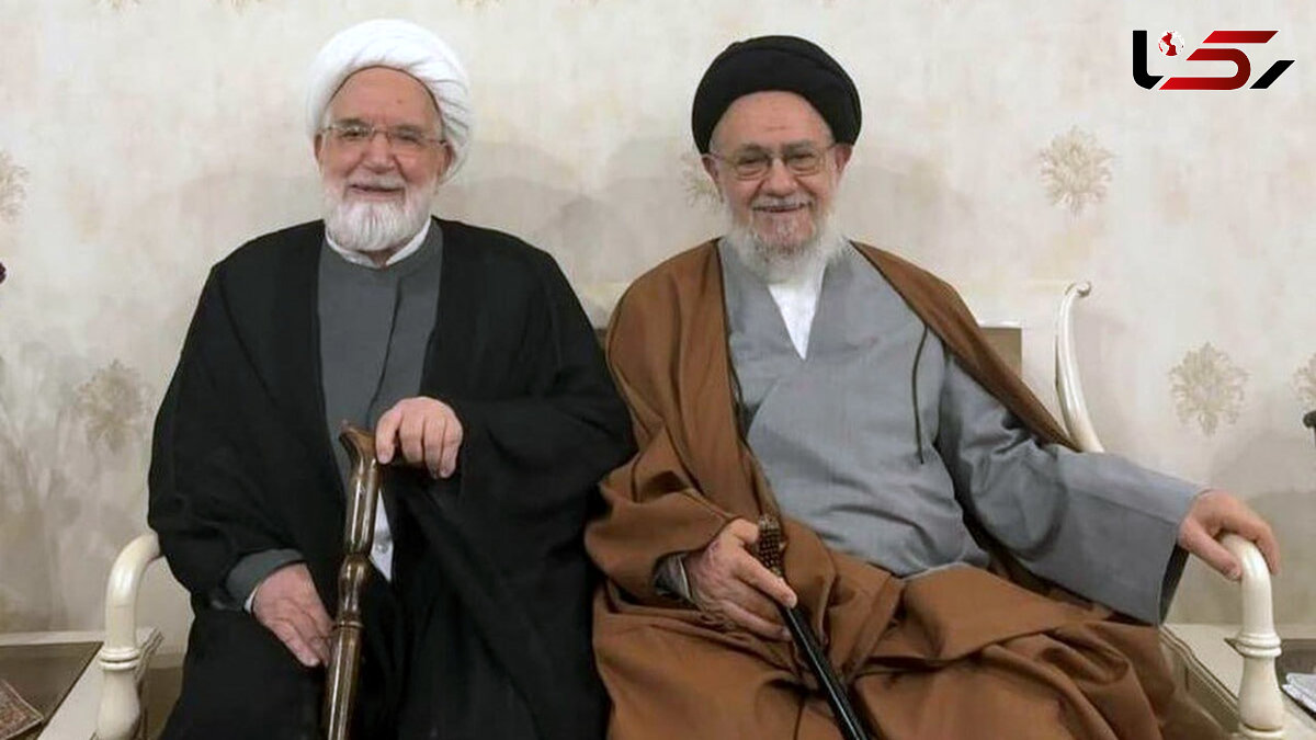 دیدار موسوی خوئینی‌ها با مهدی کروبی