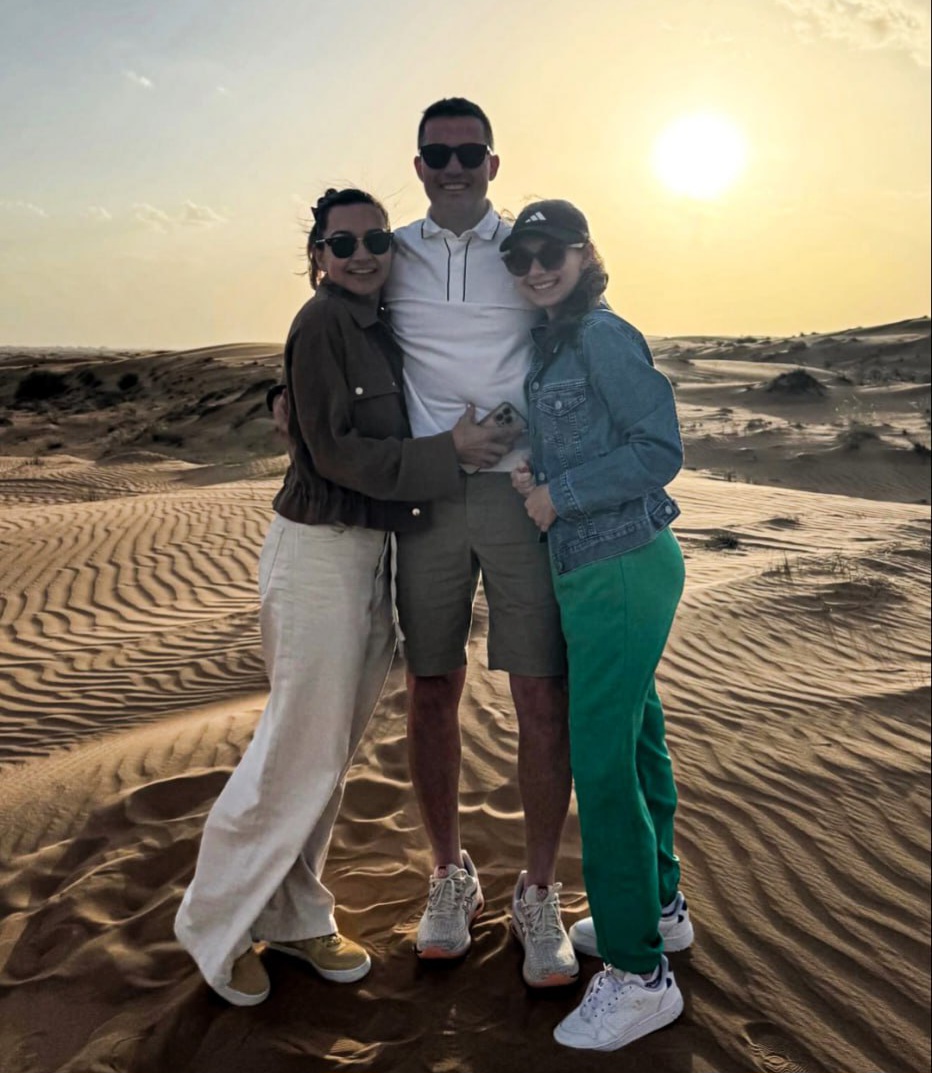 عکس از صحرانوردی اوسمار ویرا در تعطیلات