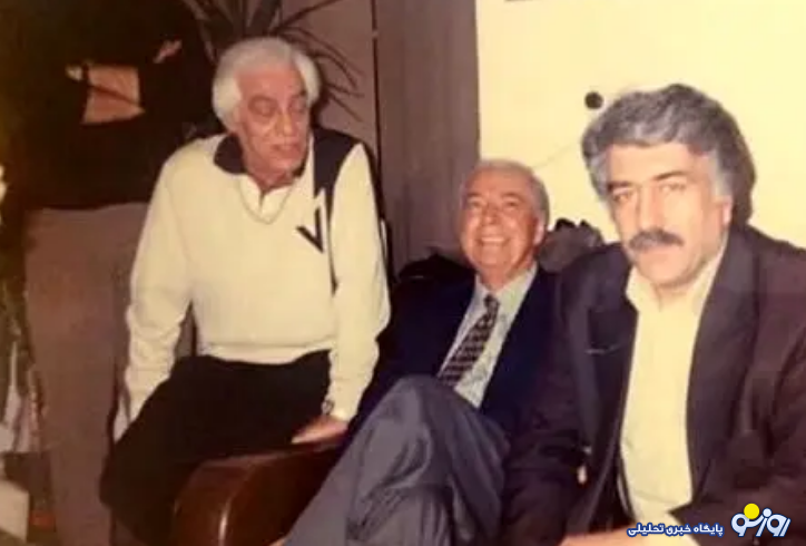 چنگیز جلیلوند فردین و بهرام زند در یک دورهمی چنگیز جلیلوند فردین و بهرام زند در یک دورهمی