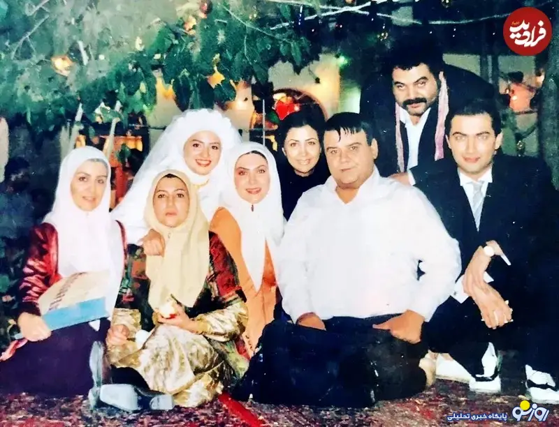 عکسی از گلاره عباسی در پشت صحنه در چشم باد