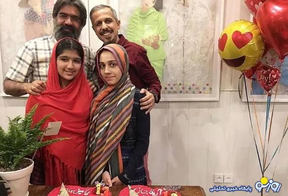 قاب خانوادگی بازیگر شیش‌ماهه