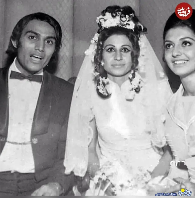 گوگوش در مراسم عروسی طوفان