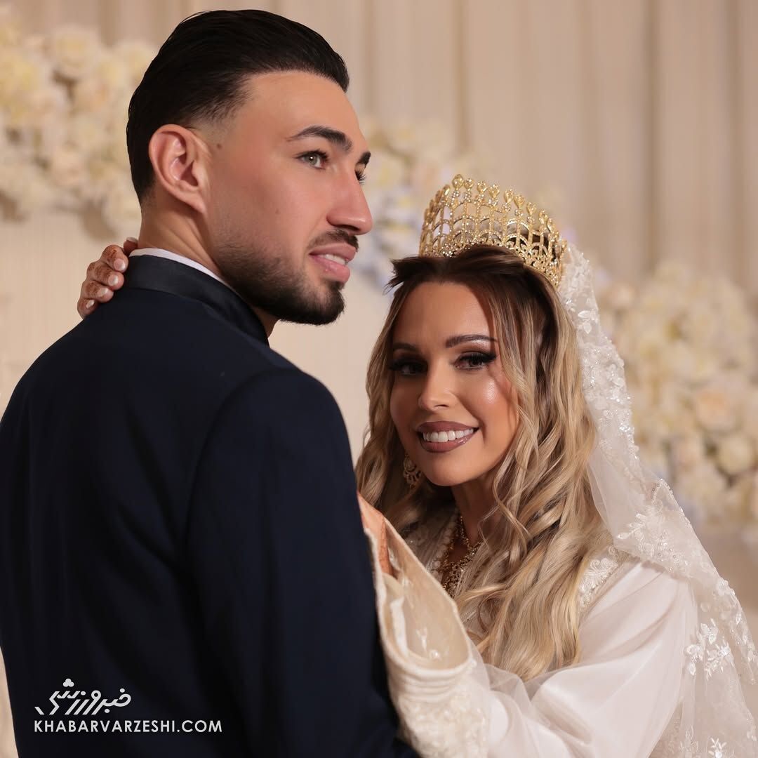 جشن ازدواج ستاره استقلال در مادرید+تصاویر