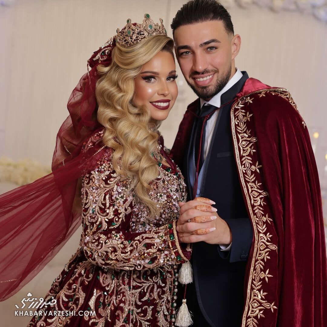 جشن ازدواج ستاره استقلال در مادرید+تصاویر