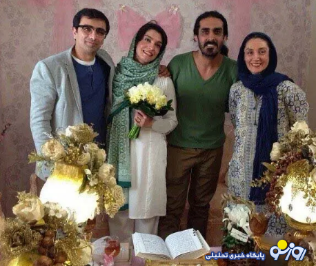 هدیه تهرانی در مراسم عقد دو بازیگر سینما و تلویزیون! هدیه تهرانی در مراسم عقد دو بازیگر سینما و تلویزیون!