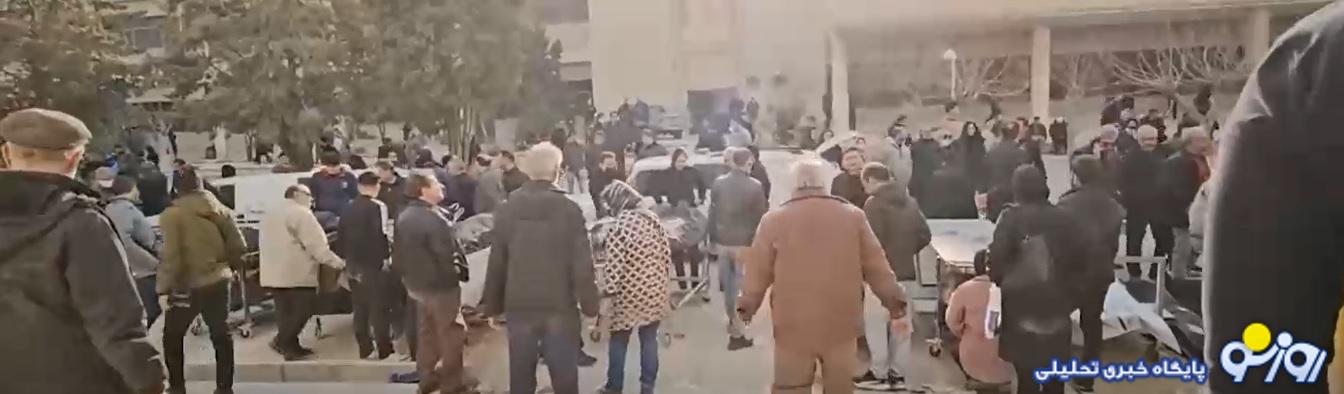 تصاویری از حجم اجساد کشته شدههای اغتشاشات در پزشکی قانونی تهران! تصاویری از حجم اجساد کشته شدههای اغتشاشات در پزشکی قانونی تهران!