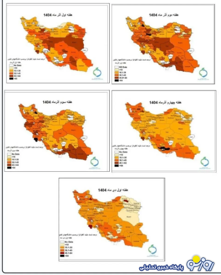 خبر مهم از وضعیت شیوع آنفلوآنزا در کشور