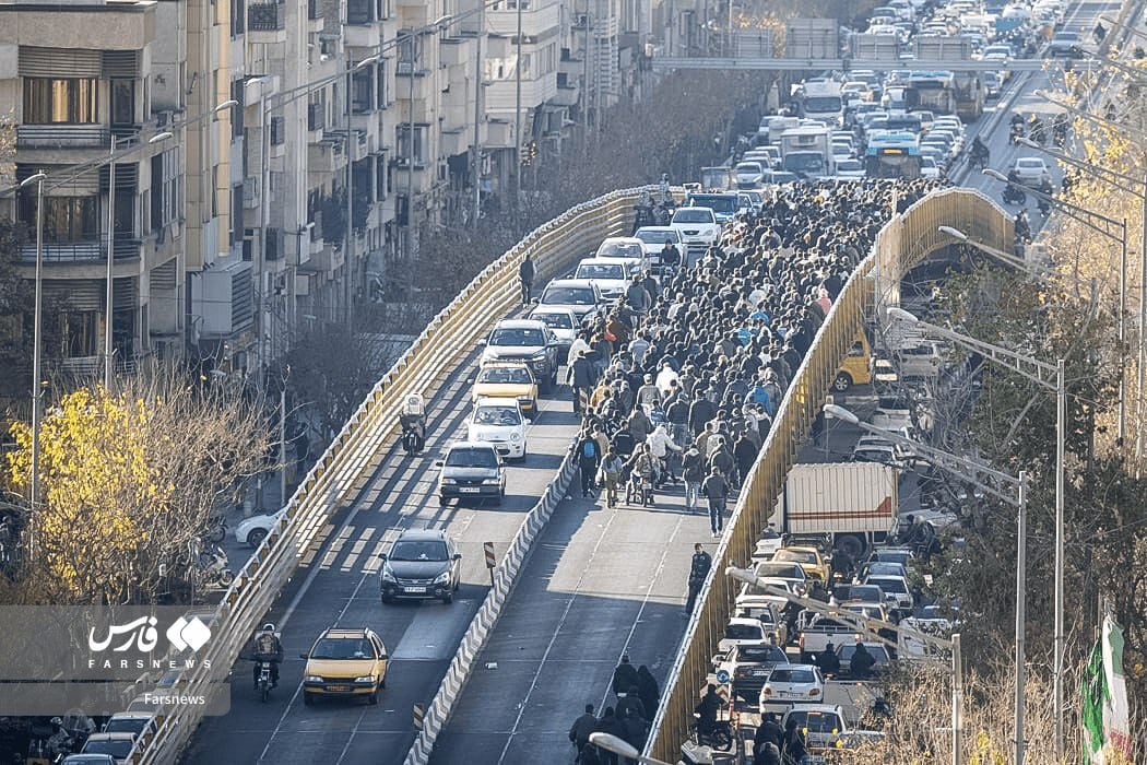 اعتراضات در خیابان لاله زار و مرکز تهران