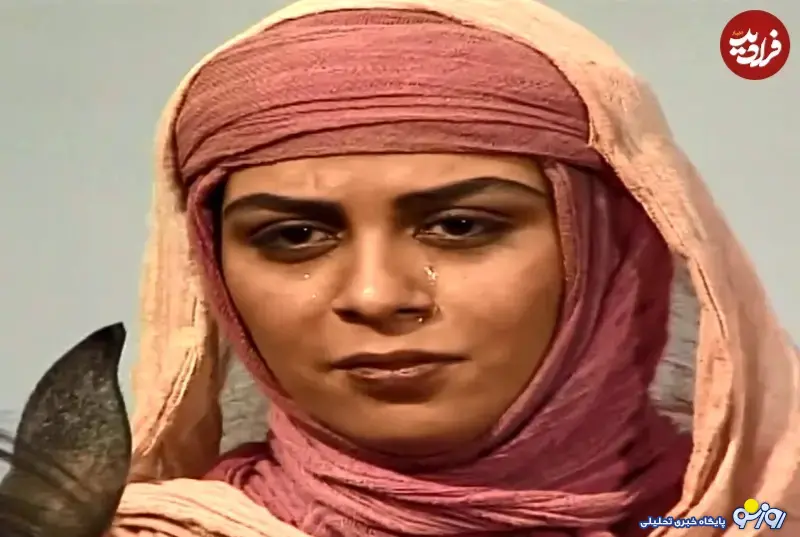 مارال فرجاد در ۱۸ سالگی و در اولین سریالش