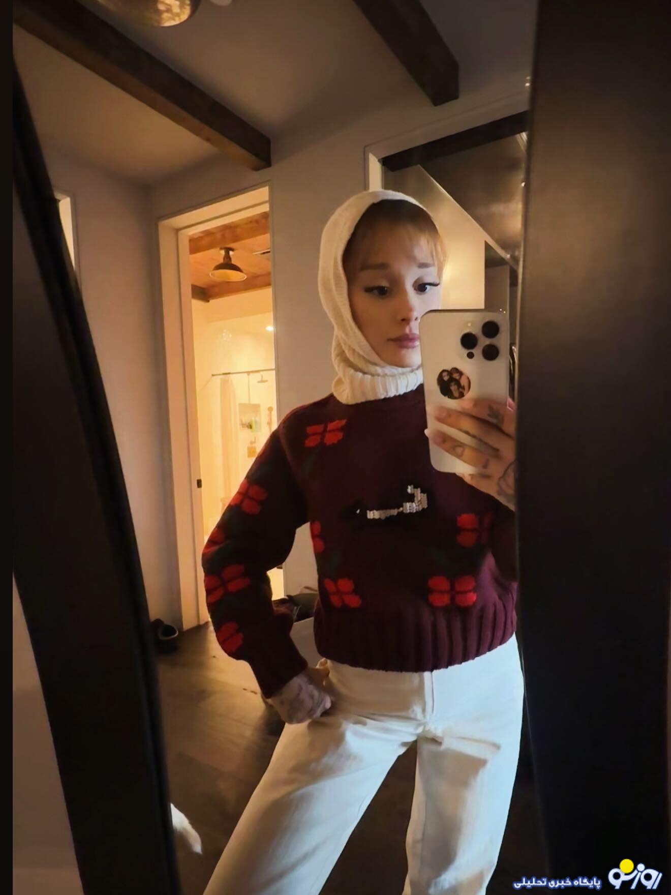 آریانا گرانده با استایلی خاص آریانا گرانده با استایلی خاص