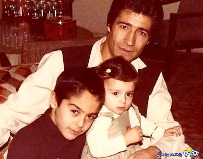 ناصر حجازی به همراه فرزندانش آتیلا و آتوسا ناصر حجازی به همراه فرزندانش آتیلا و آتوسا