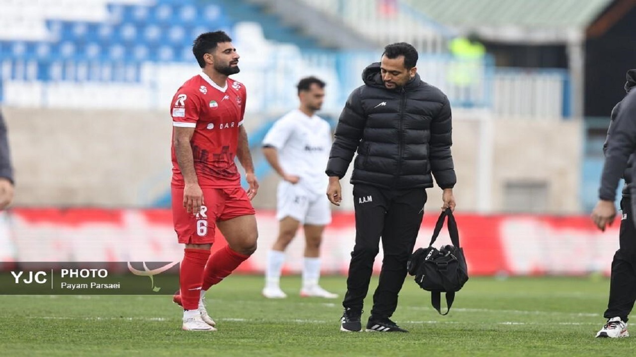 زمان دوری این ستاره پرسپولیس از مسابقات امروز مشخص می‌شود