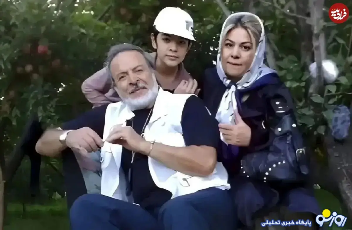 هما قادری در کنار مزار همسرش ایرج قادری هما قادری در کنار مزار همسرش ایرج قادری