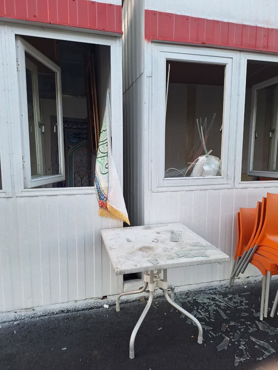 عکس| تخریب بخش‌هایی از فدراسیون های ووشو، تیراندازی، چوگان و تیر و کمان/ آسیب به مجموعه تاریخی فرح آباد