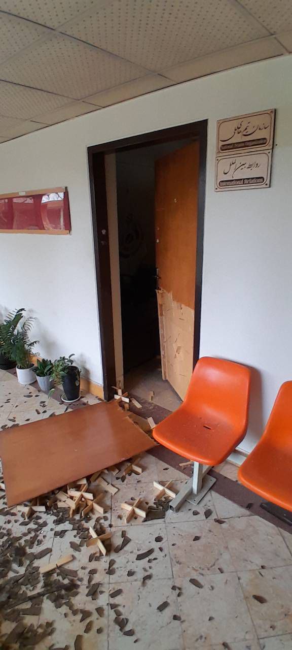 عکس| تخریب بخش‌هایی از فدراسیون های ووشو، تیراندازی، چوگان و تیر و کمان/ آسیب به مجموعه تاریخی فرح آباد