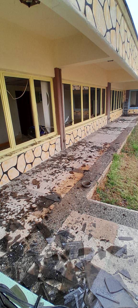 عکس| تخریب بخش‌هایی از فدراسیون های ووشو، تیراندازی، چوگان و تیر و کمان/ آسیب به مجموعه تاریخی فرح آباد