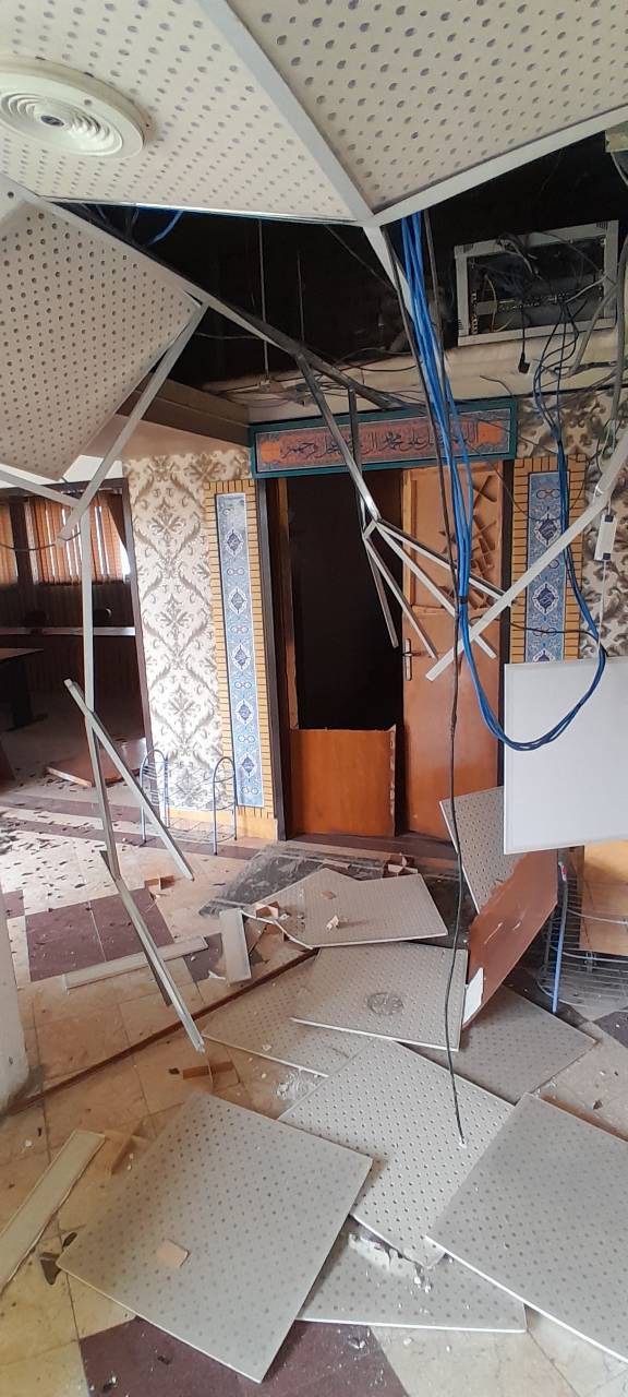 عکس| تخریب بخش‌هایی از فدراسیون های ووشو، تیراندازی، چوگان و تیر و کمان/ آسیب به مجموعه تاریخی فرح آباد