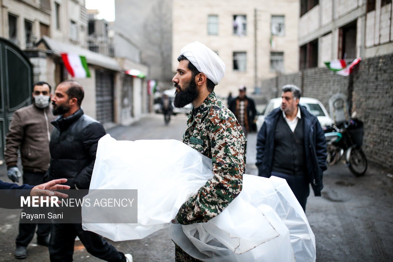 گزارش خبرگزاری مهر وابسته به سازمان تبلیغات اسلامی از حملات آمریکا و اسرائیل + تصاویر