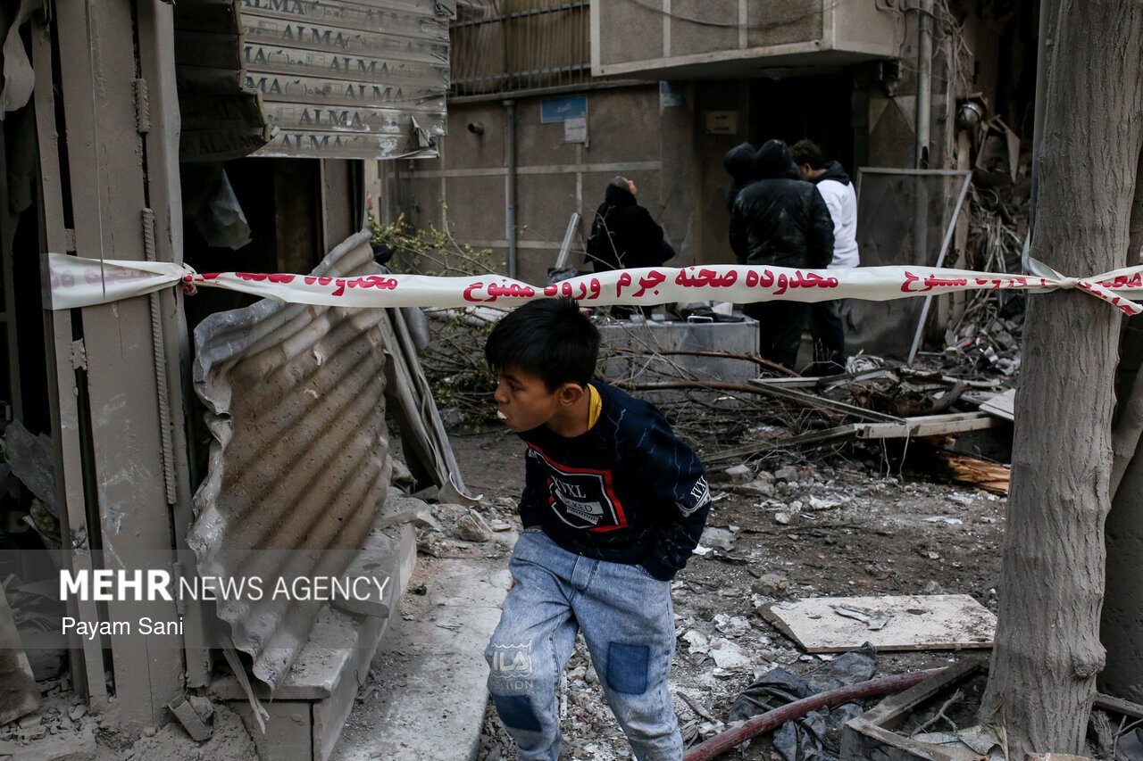 گزارش خبرگزاری مهر وابسته به سازمان تبلیغات اسلامی از حملات آمریکا و اسرائیل + تصاویر