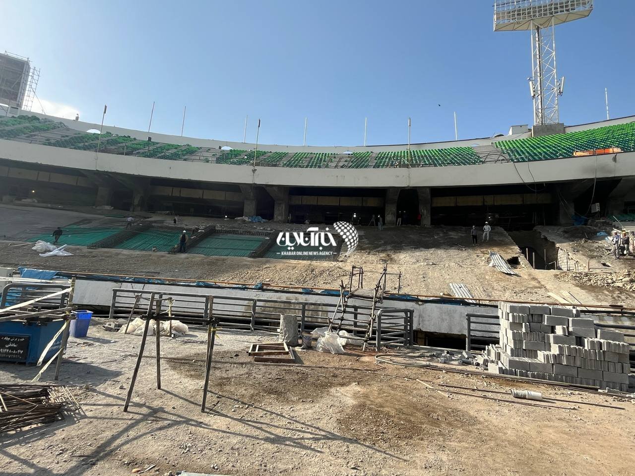 عکس | جایگاه تاریخی استقلالی‌ها تخریب شد!