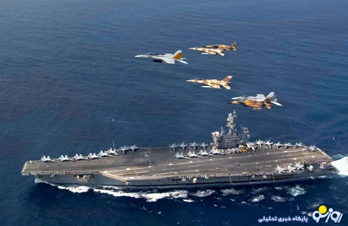 ناو هواپیمابر جرالدفورد رویت شد ناو هواپیمابر جرالدفورد رویت شد