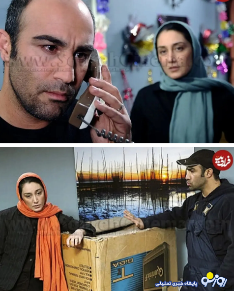 هدیه تهرانی در کنار محسن تنابنده، ۱۶ سال پیش هدیه تهرانی در کنار محسن تنابنده، ۱۶ سال پیش