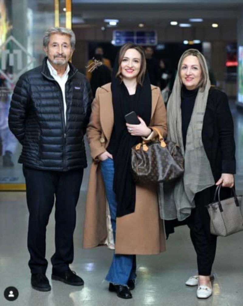 مادر بازیگر نقش اکرم درسریال شهرزاد